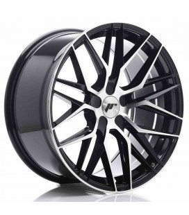 JR Wheels JR28 19x9,5 ET20-40 5H BLANK Gloss Black Machined Face