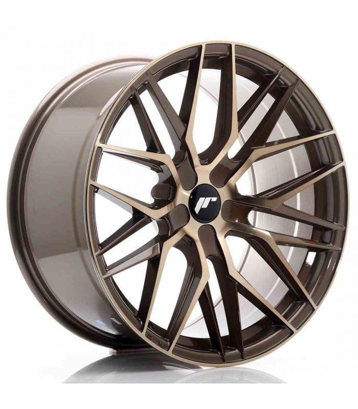 JR Wheels JR28 20x10 ET20-40 5H BLANK Platinum Bronze