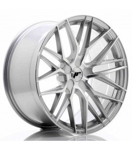JR Wheels JR28 20x10 ET20-40 5H BLANK Silver Machined Face