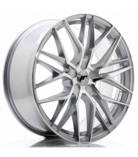 JR Wheels JR28 21x9 ET15-45 5H BLANK Silver Machined Face