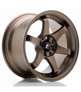 JR Wheels JR3 15x8 ET25 4x100/114 Anodized Bronze