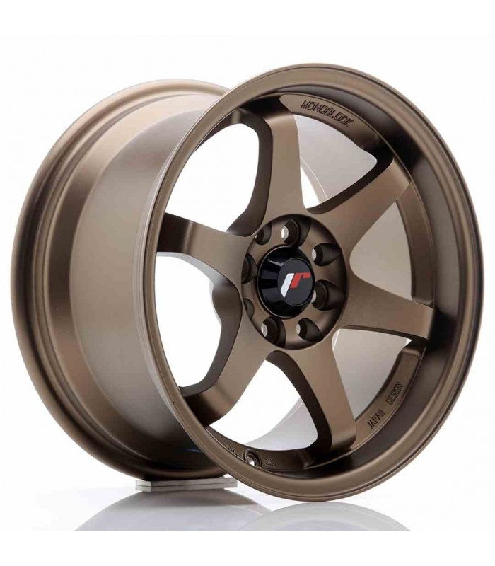 JR Wheels JR3 15x8 ET25 4x100/114 Anodized Bronze