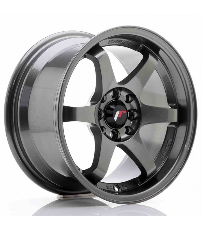 JR Wheels JR3 15x8 ET25 4x100/114 Gun Metal
