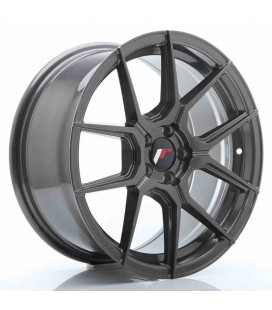 JR Wheels JR30 17x8 ET40 5x100 Hyper Gray