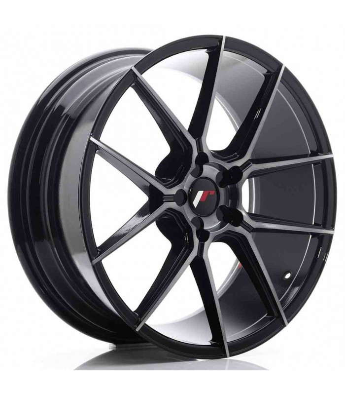 JR Wheels JR30 20x8,5 ET20-42 5H BLANK Black Brushed w/Tinted Face