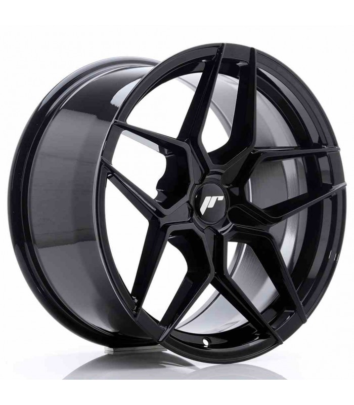 JR Wheels JR34 18x9 ET20-42 5H BLANK Glossy Black