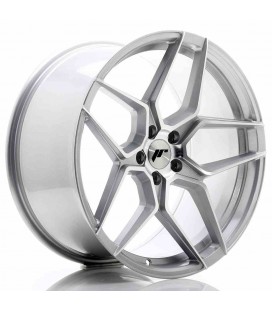 JR Wheels JR34 20x10 ET40 5x112 Silver Machined Face