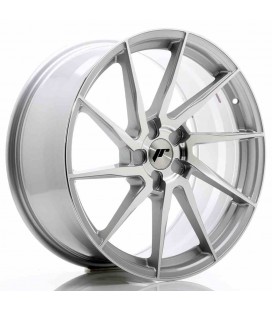 JR Wheels JR36 20x9 ET15-38 5H BLANK Silver Brushed Face