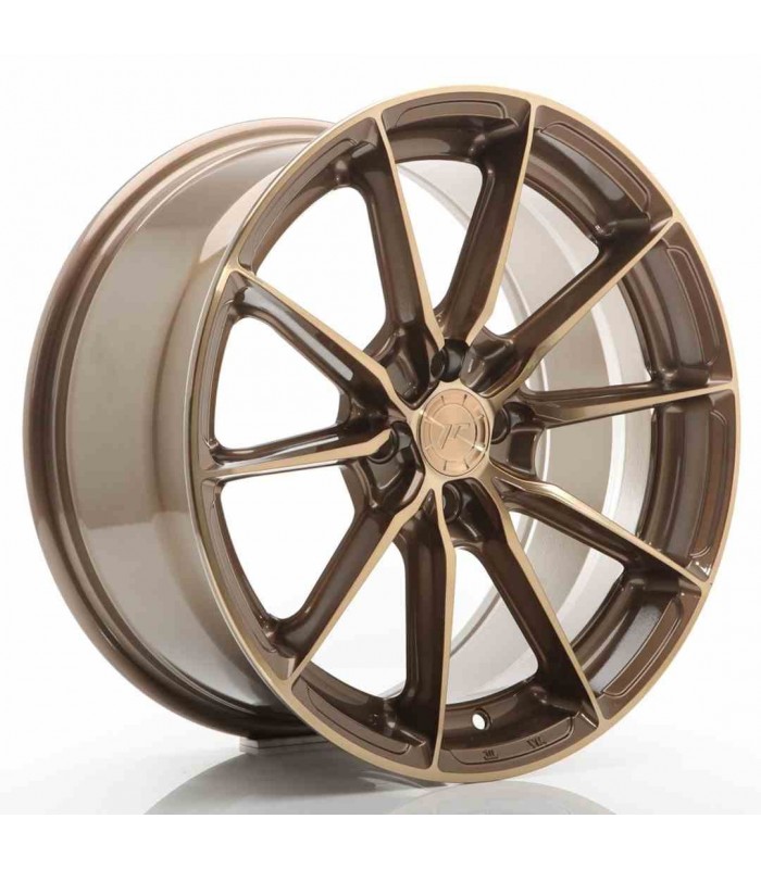 JR Wheels JR37 17x8 ET40 4x100 Platinum Bronze