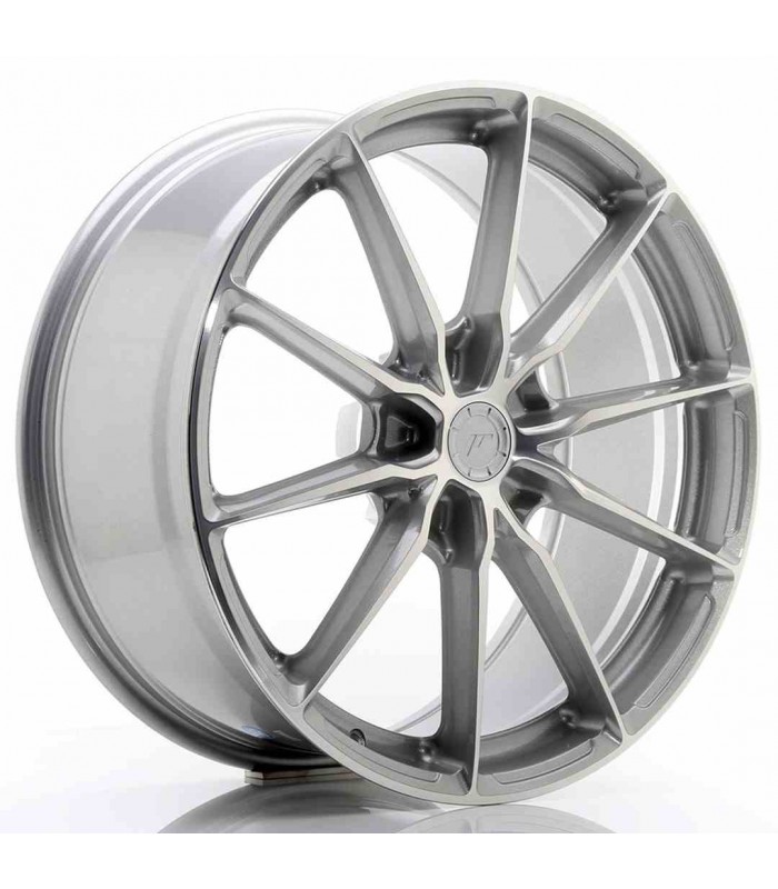 JR Wheels JR37 20x9 ET20-45 5H BLANK Silver Machined Face