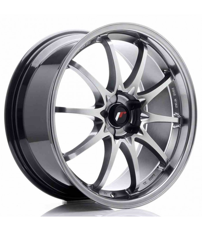 JR Wheels JR5 19x8.5 ET43 5H BLANK Hyper Black