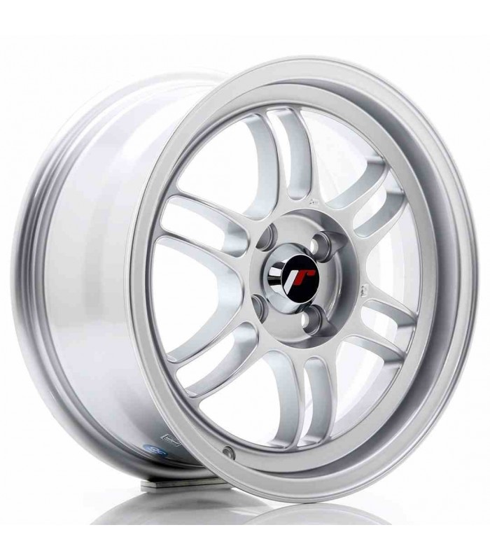 JR Wheels JR7 15x7 ET38 4x100 Silver