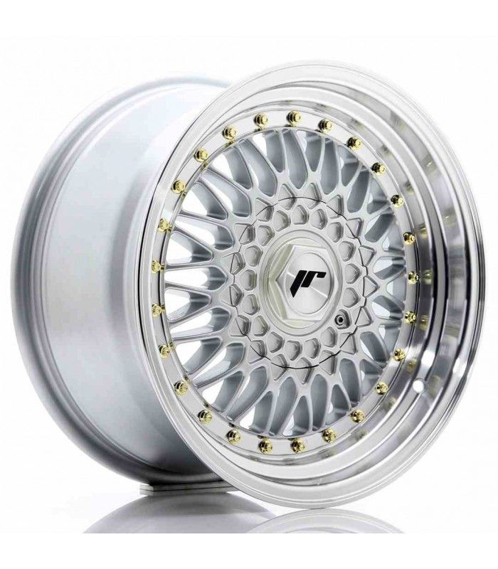 JR Wheels JR9 16x8 ET25 4x100/108 Silver w/Machined Lip