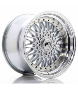 JR Wheels JR9 17x10 ET20 4x100/108 Silver w/Machined Lip