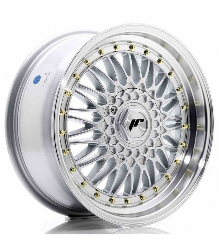 JR Wheels JR9 17x7,5 ET35 4x100/114 Silver w/Machined Lip
