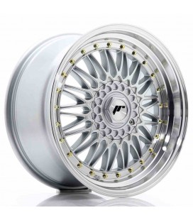 JR Wheels JR9 18x9 ET20-40 BLANK Silver w/Machined Lip