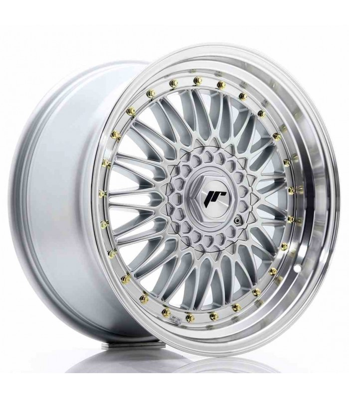 JR Wheels JR9 18x9 ET40 5x112/114 Silver w/Machined Lip