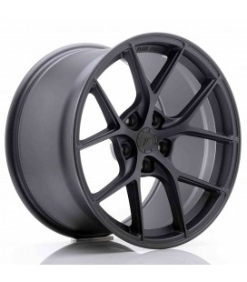 JR Wheels SL01 18x10,5 ET25-38 5H BLANK Matt Gun Metal