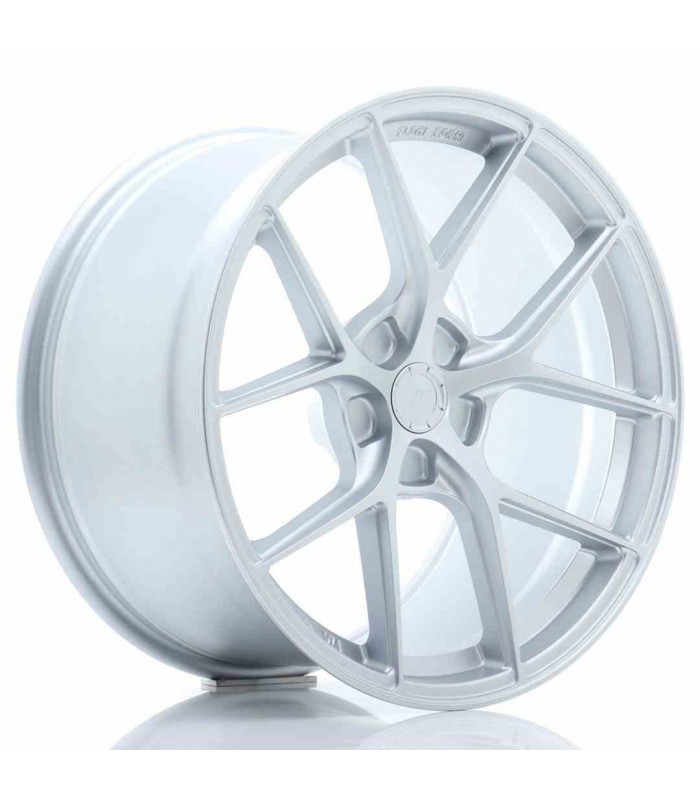 JR Wheels SL01 19x9 ET20-35 5H BLANK Matt Silver
