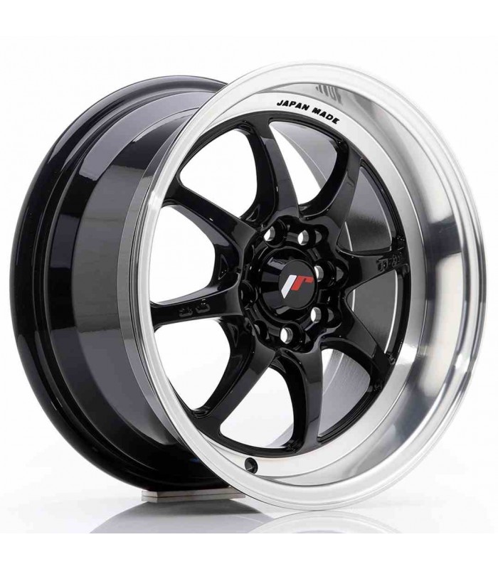 JR Wheels TF2 15x7,5 ET10 4x100/114 Gloss Black