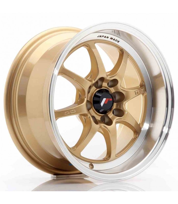 JR Wheels TF2 15x7,5 ET30 4x100/114 Gold