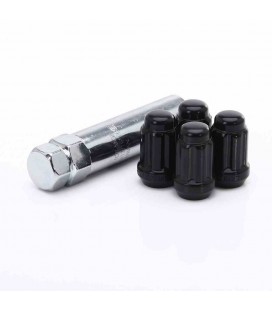 Anti-theft lug nuts JR ATN1 - 12x1,5 Black