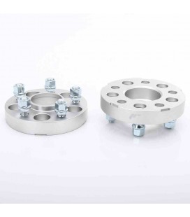 JRWA3 Adapters 15mm 5x114 66,1 66,1 Silver