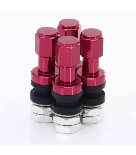 Set of Aluminum air valves JR v2 - RED