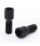 Set of 20 Short BLACK star bolts 14x1,5 + Key