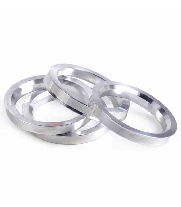 Aluminum Set of 4 x Hub Rings 72,6-64,1
