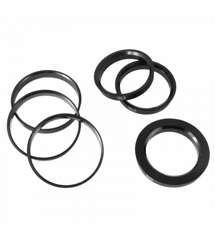 Set of 4 x Hub Rings 72,6-57,1
