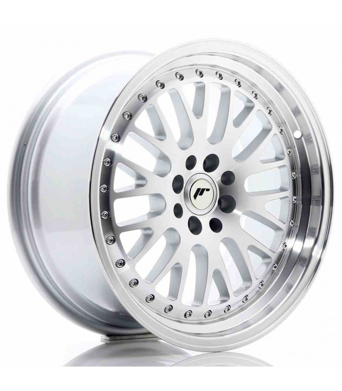 JR Wheels JR10 17x8 ET35 4x100/108 Silver Machined Face