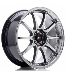 JR Wheels JR5 18x8 ET35 5x100 Hyper Black