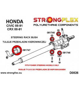 081747B: Steering rack bush