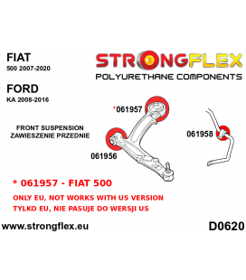 061957A: Front control arm – rear bush SPORT