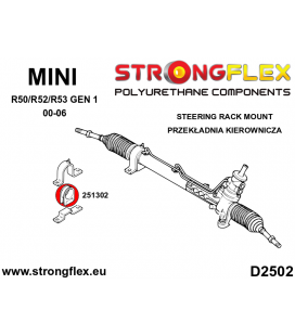 256205B: Full suspension bush kit up to 05/2003