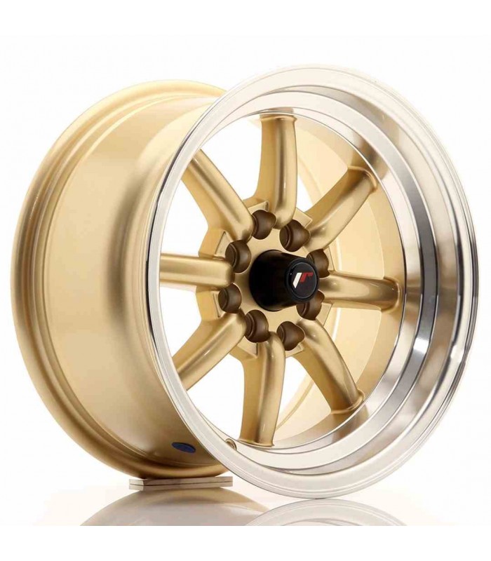 JR Wheels JR19 15x8 ET20 4x100/114 Gold