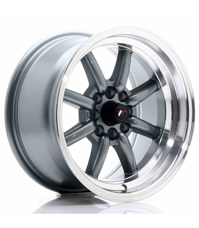 JR Wheels JR19 15x8 ET20 4x100/114 Gun Metal