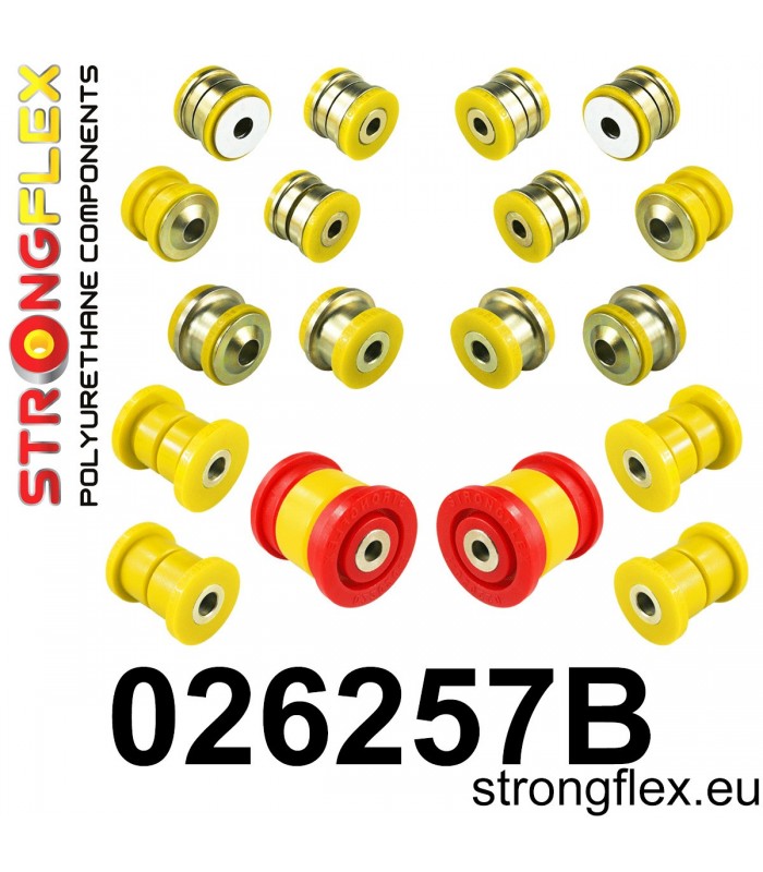026257B: Rear suspension bush kit