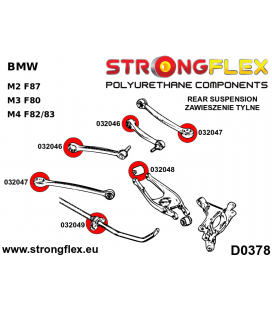 036068A: Full suspension polyurethane bush kit SPORT