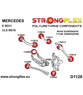 112011A: Rear lower arm – outer bush SPORT