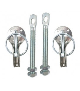 BONNET CLASPS, STAINLESS STEEL IRP