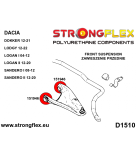 151946B: Front lower arm bush