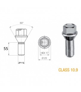 Wheel bolt M14x1.25 cone k.17