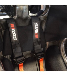 RRS R6 LIGHT EVO SEAT BELTS - HANS FIA ULTRALIGHT - 6 POINT 2/2"