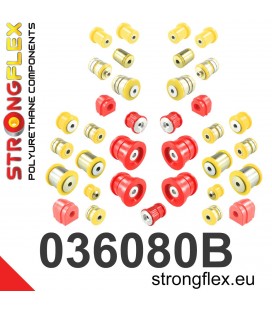 036080B: Full suspension polyurethane bush kit