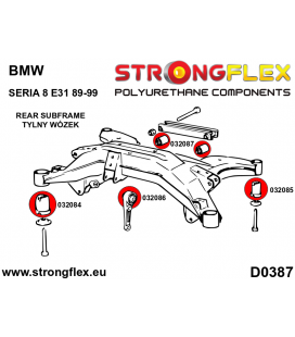 032087B: Rear diff mount - rear bush