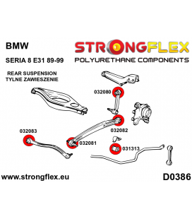 036085A: Full suspension polyurethane bush kit SPORT