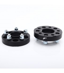 JRWA3 Adapters 25mm 5x114 64,1 64,1 Black