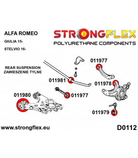 011980A: Rear lower arm – front bush SPORT